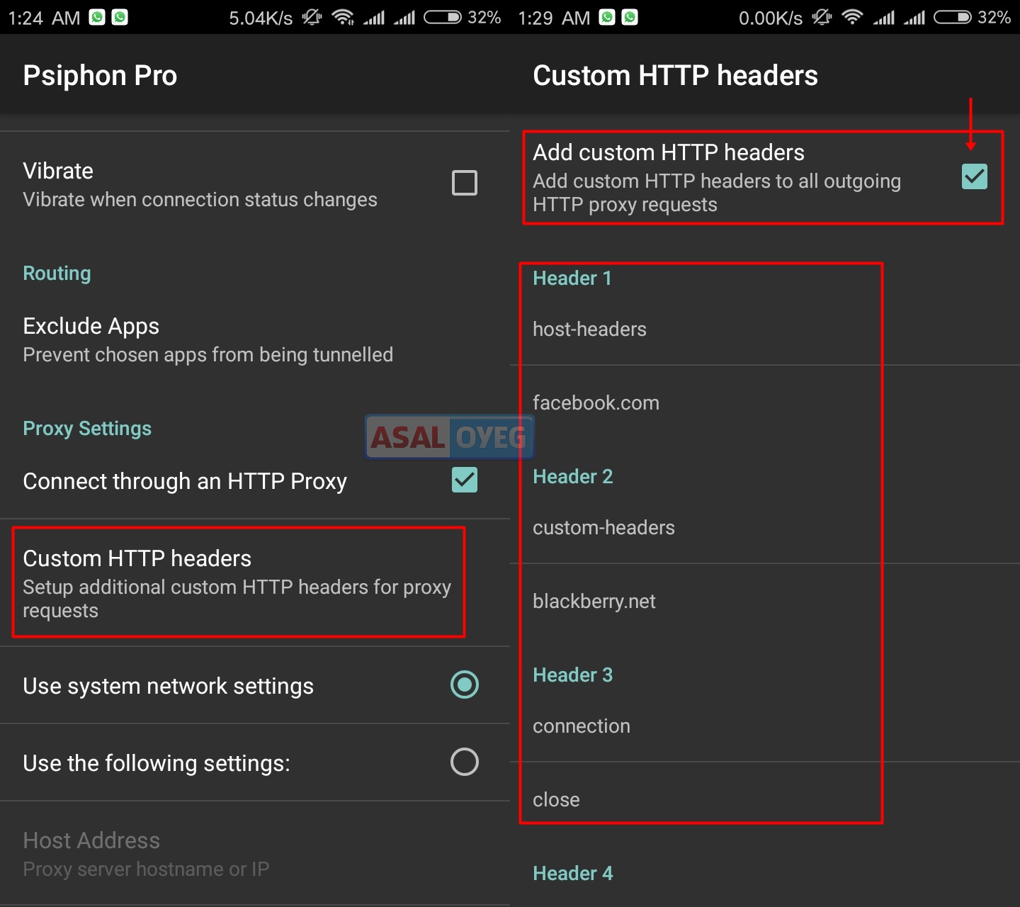 Cara Setting Psiphon Pro Ubah Kuota Chat FB dan BBM