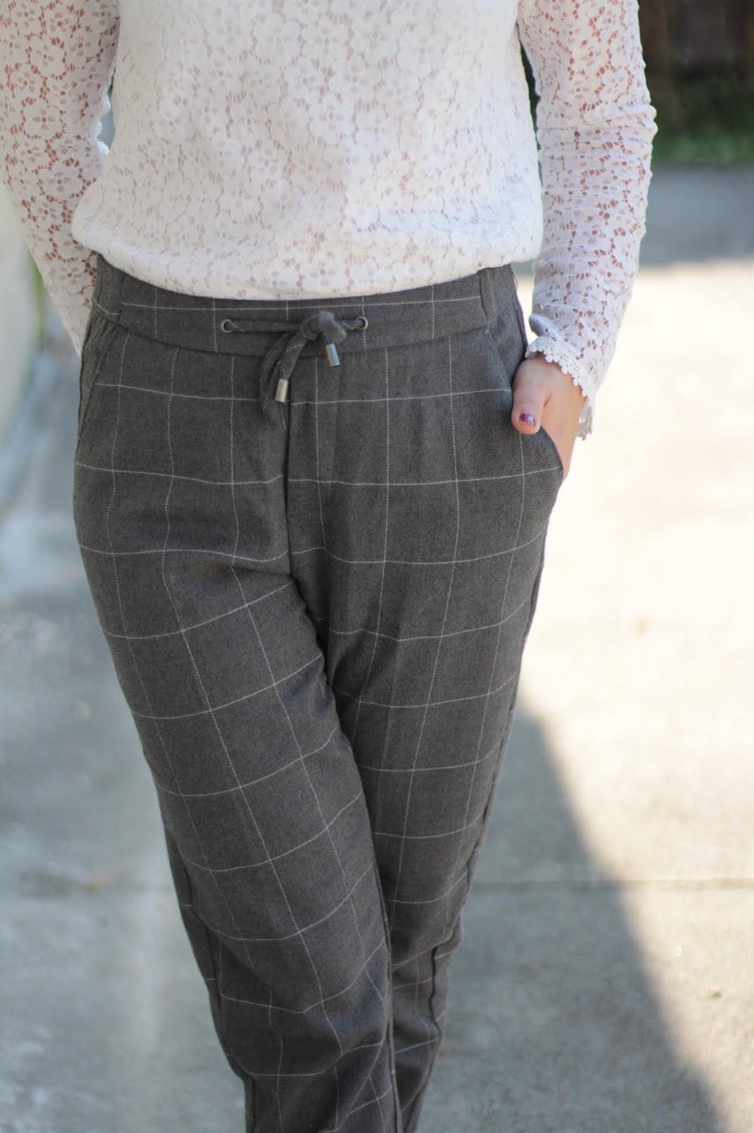 Le pantalon ?� carreaux - Aunatur-elle