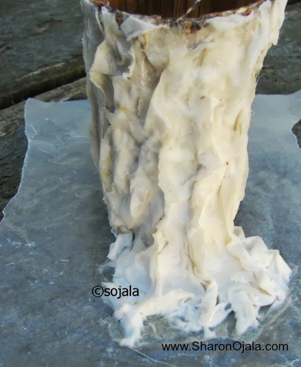 Where The Gnomes Live How To Make Realistic Tree Bark Unpainted Fake Bark