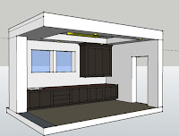 CAD Design- for Determining the Coffered Ceiling Layout for the Accent Lighting