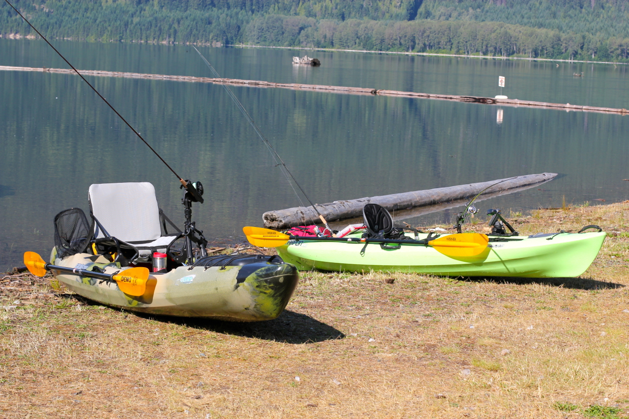 Western Canoeing and Kayaking A weekend of Kayak Fishing at Ross Lake.