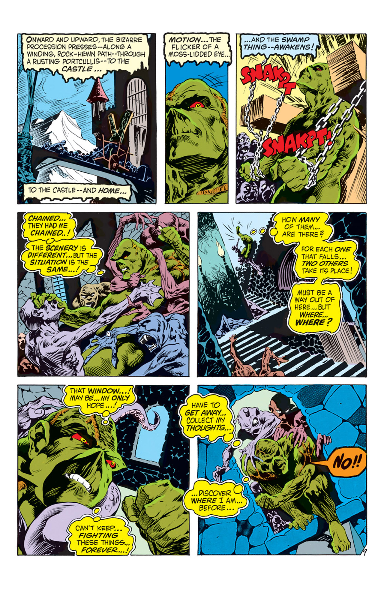 Read online Swamp Thing (1972) comic -  Issue #2 - 10