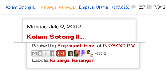 Kolam Sotong II