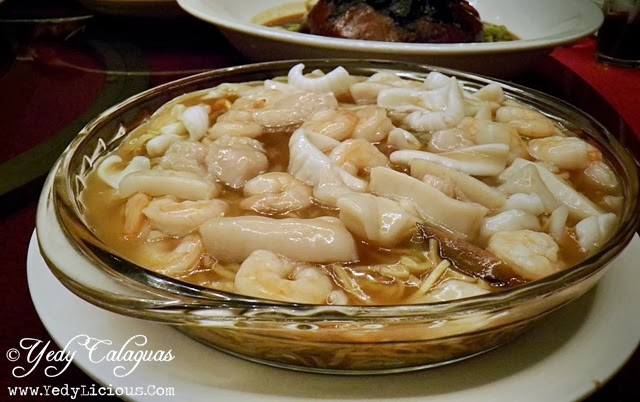 Seafood Efu Noodles at Xin Tian Di Restaurant
