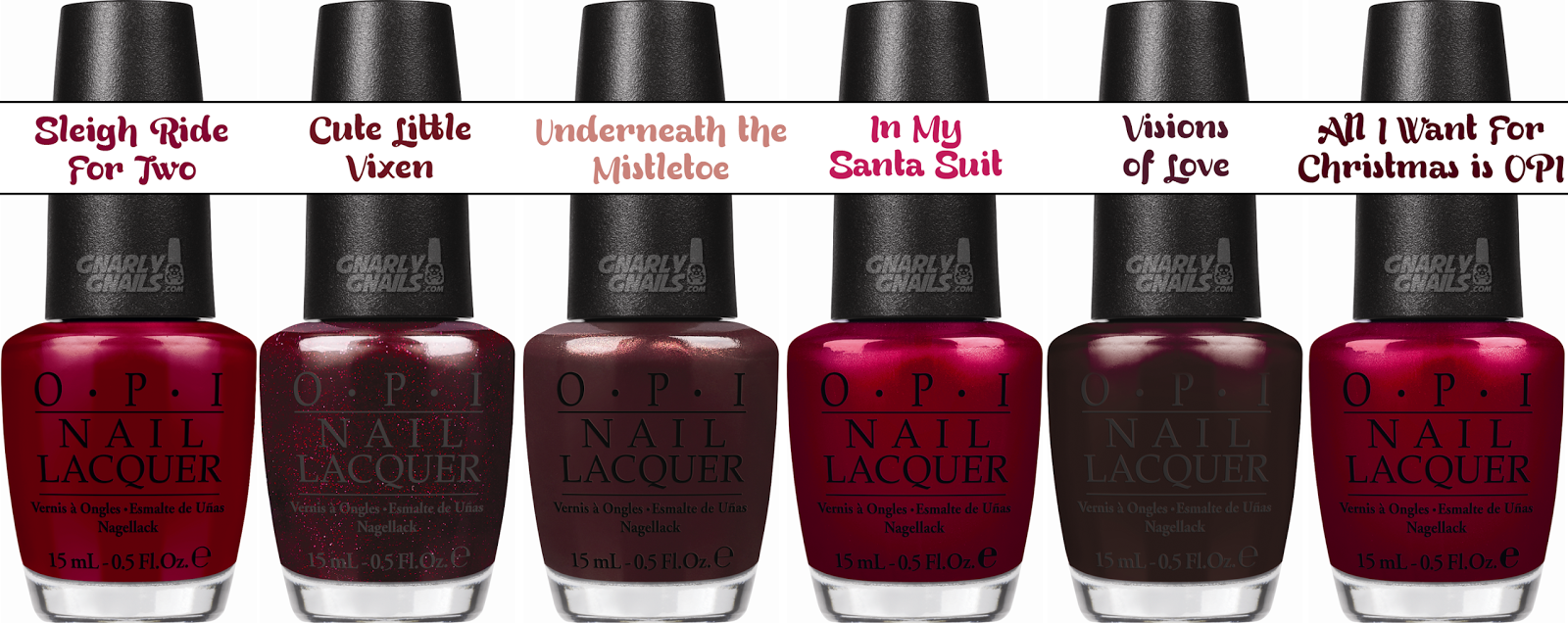 Gnarly News OPI Holiday All I Want For Christmas (is OPI)!