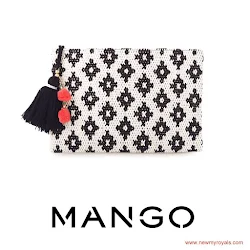  Queen Letizia Style - MANGO Clutch Bag and HUGO BOSS Dress