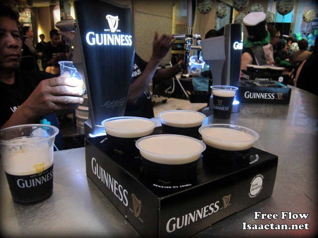 guinness Stout free flow