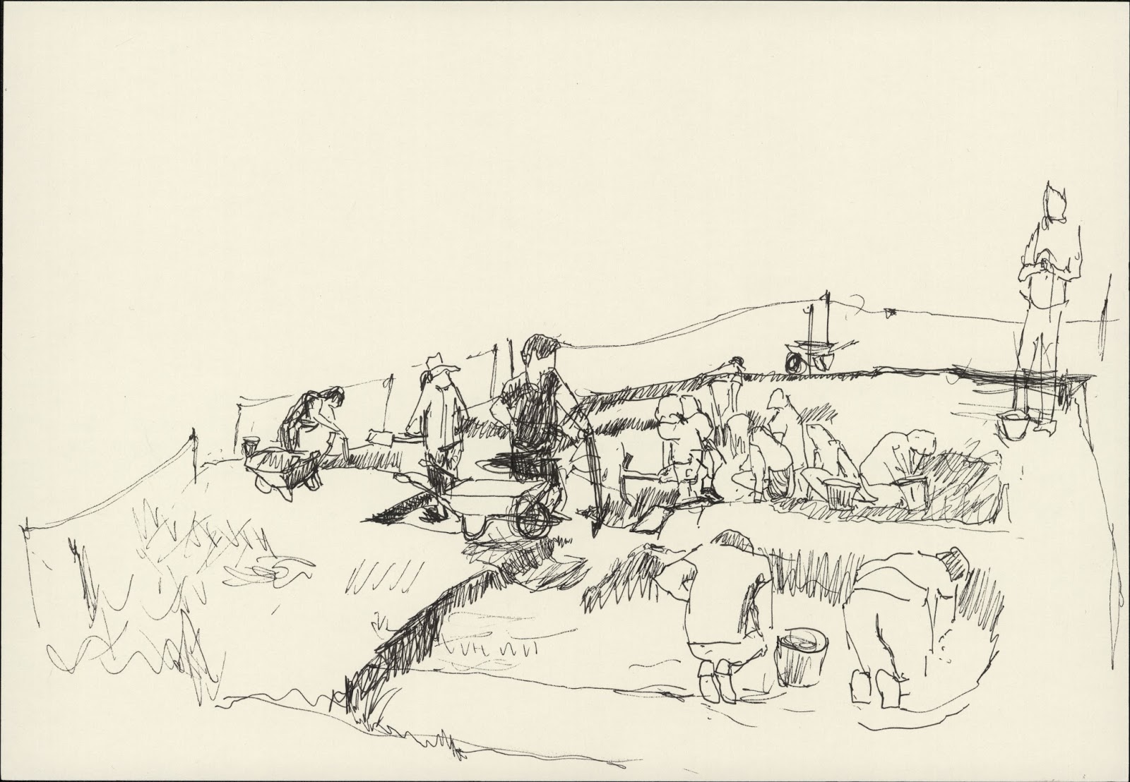 Reflective Discontent: an artist's journal: Basing House Dig: Vols 3, 4 ...