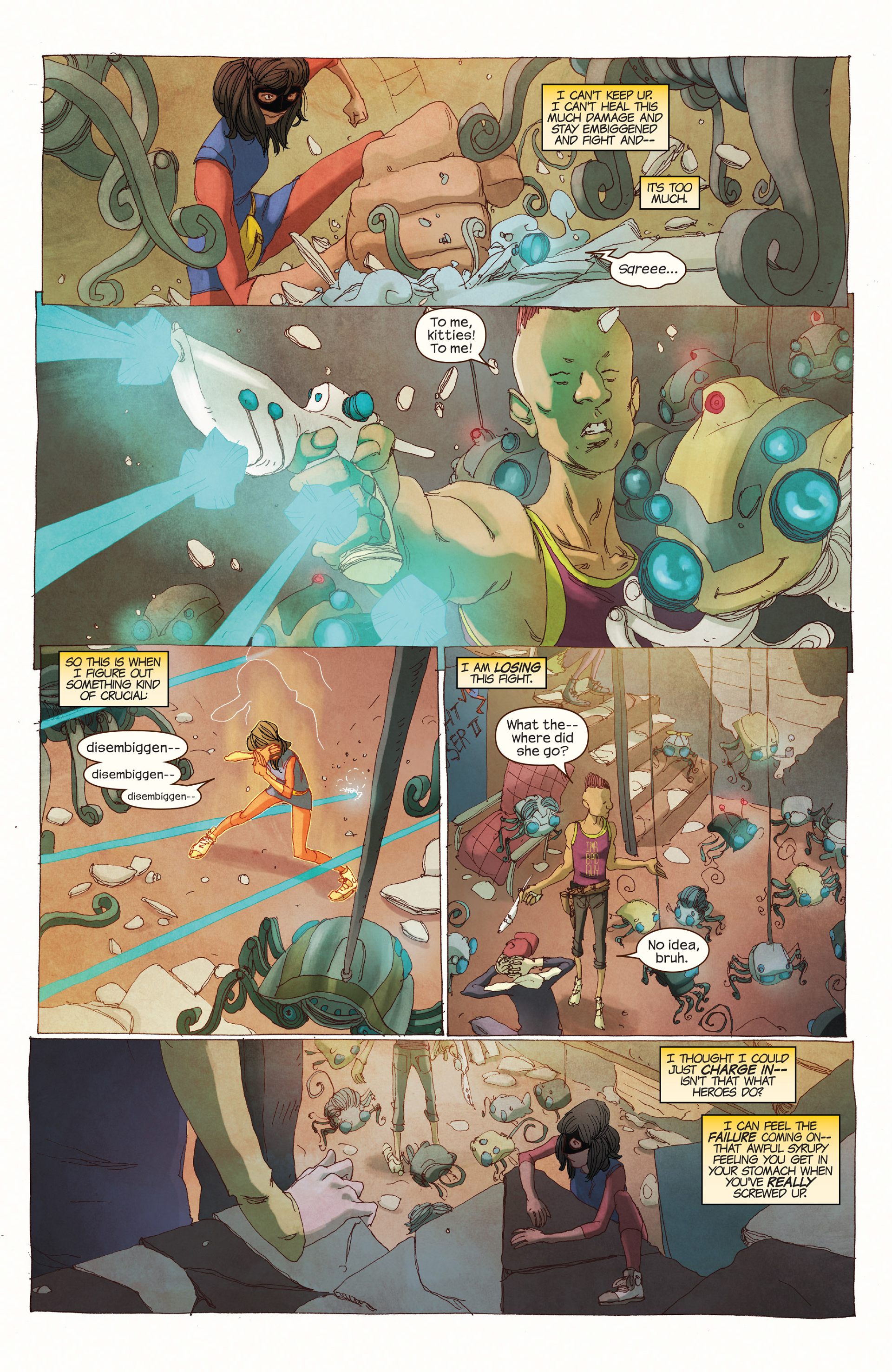 Read online Ms. Marvel (2014) comic -  Issue #5 - 6