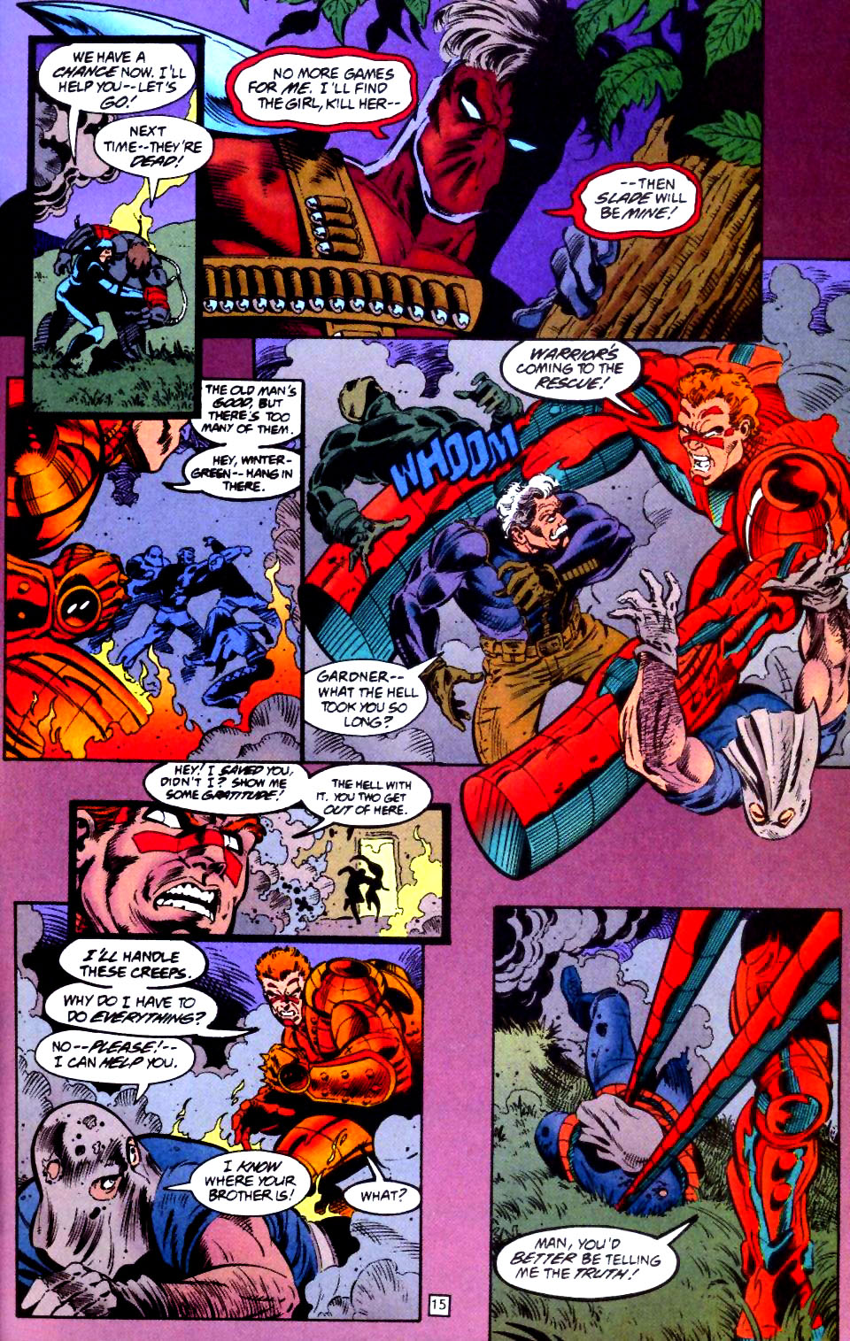 Read online Deathstroke (1991) comic -  Issue #44 - 16