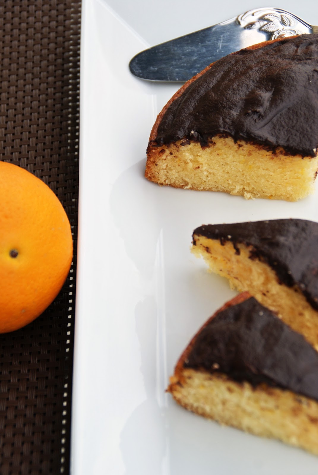 Totally Veg!: Soft Cake Kuchen - Orangenkuchen mit Schokoguss