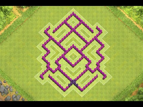 Clash of clans comment faire un bon village hdv 5 YouTube