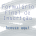 Formulário Final de Inscrição