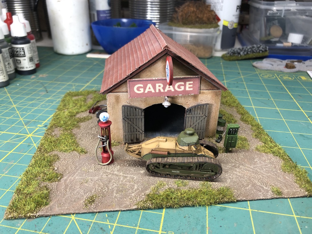 OO Gauge Model Railway MDF Laser Cut Garage Outbuilding Workshop 