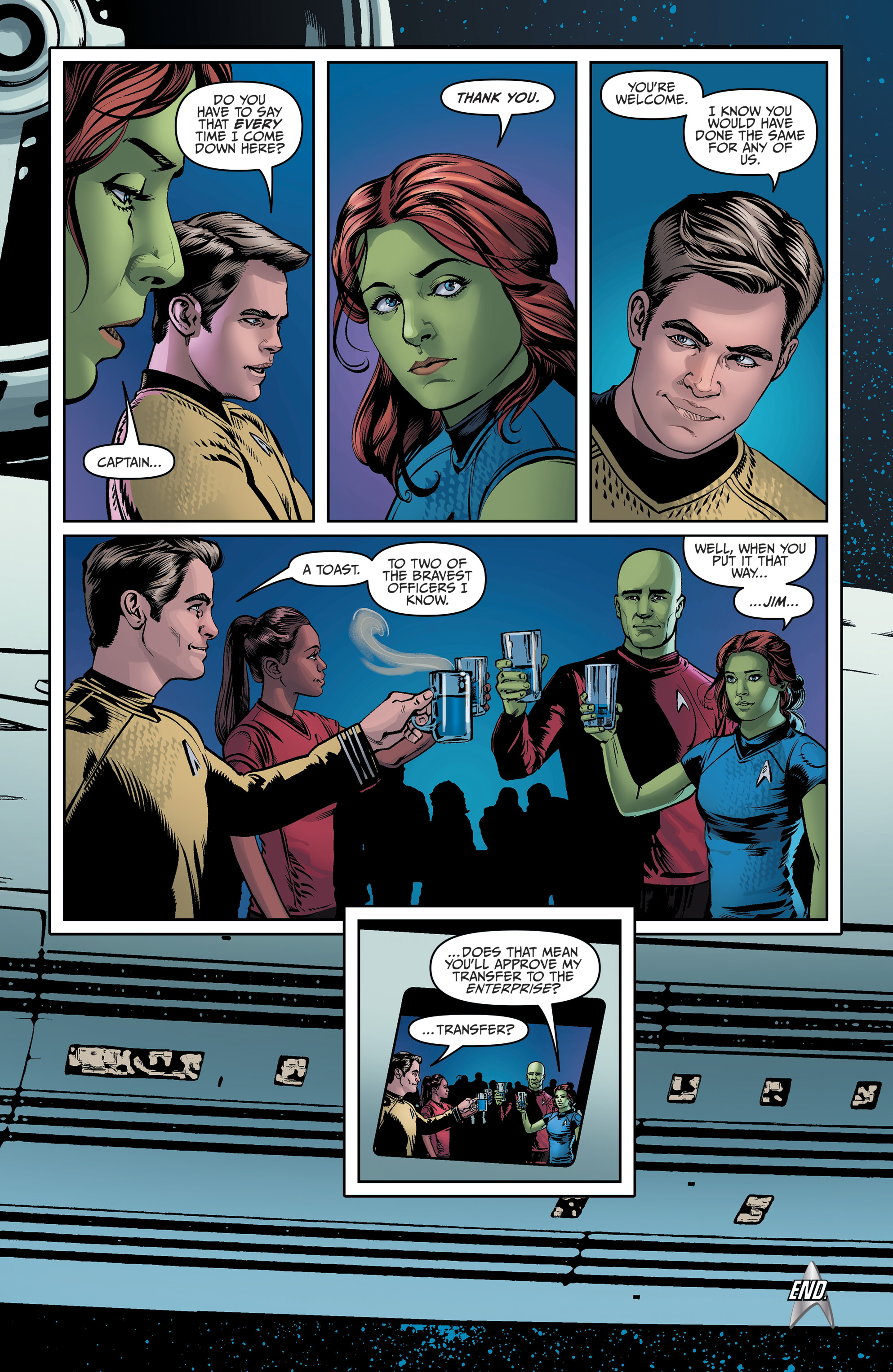Read online Star Trek (2011) comic -  Issue #54 - 23