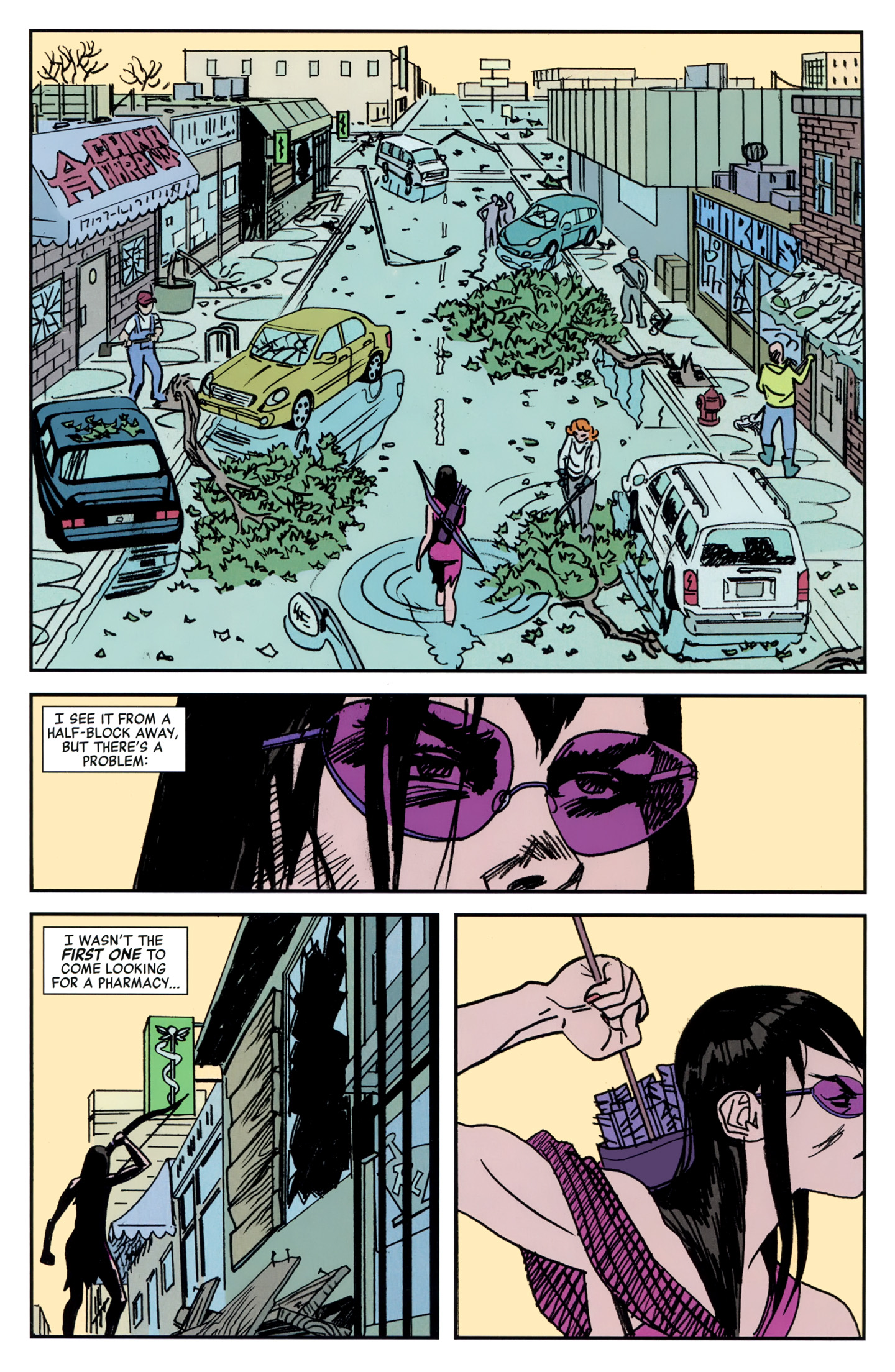 Read online Hawkeye (2012) comic -  Issue #7 - 18