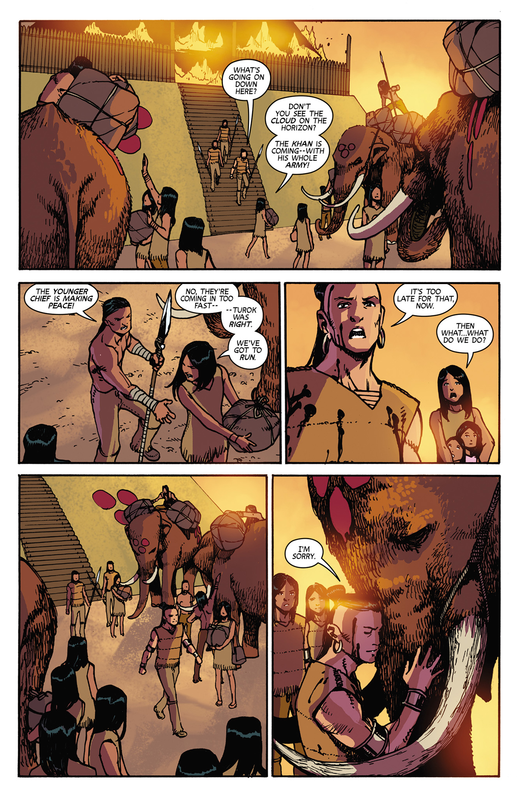 Read online Turok: Dinosaur Hunter (2014) comic -  Issue #8 - 12