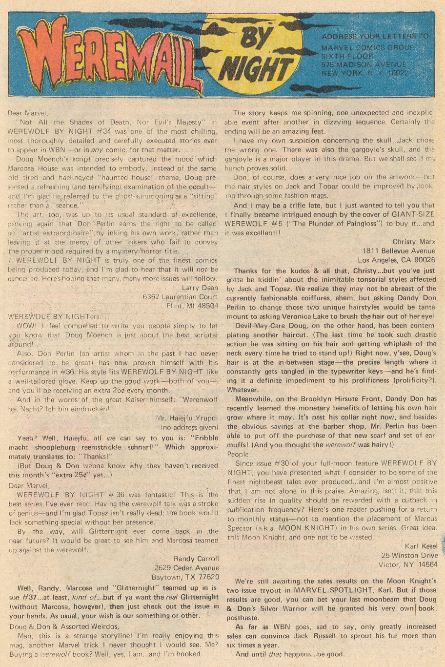 Werewolf by Night (1972) issue 40 - Page 14