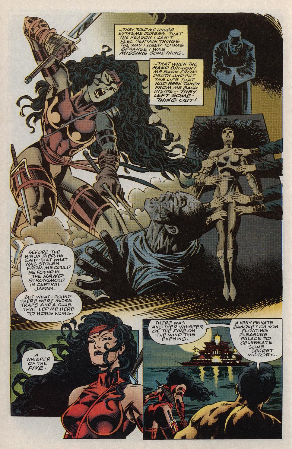 Elektra (1996) Issue #16 - And Ne'er the Twain Shall Meet #17 - English 11