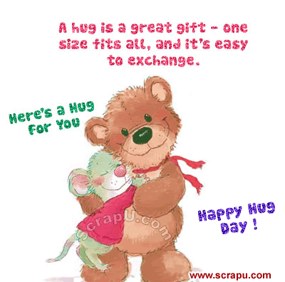 Happy Hug Day 2020 Latest GIF Images Download