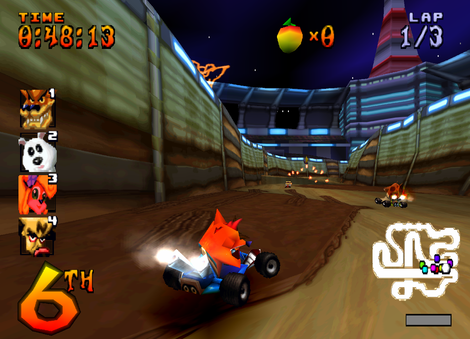 Blog de Emulación. [Analisis] Crash Team Racing (PSX) ePSXe v1.9.0 x86