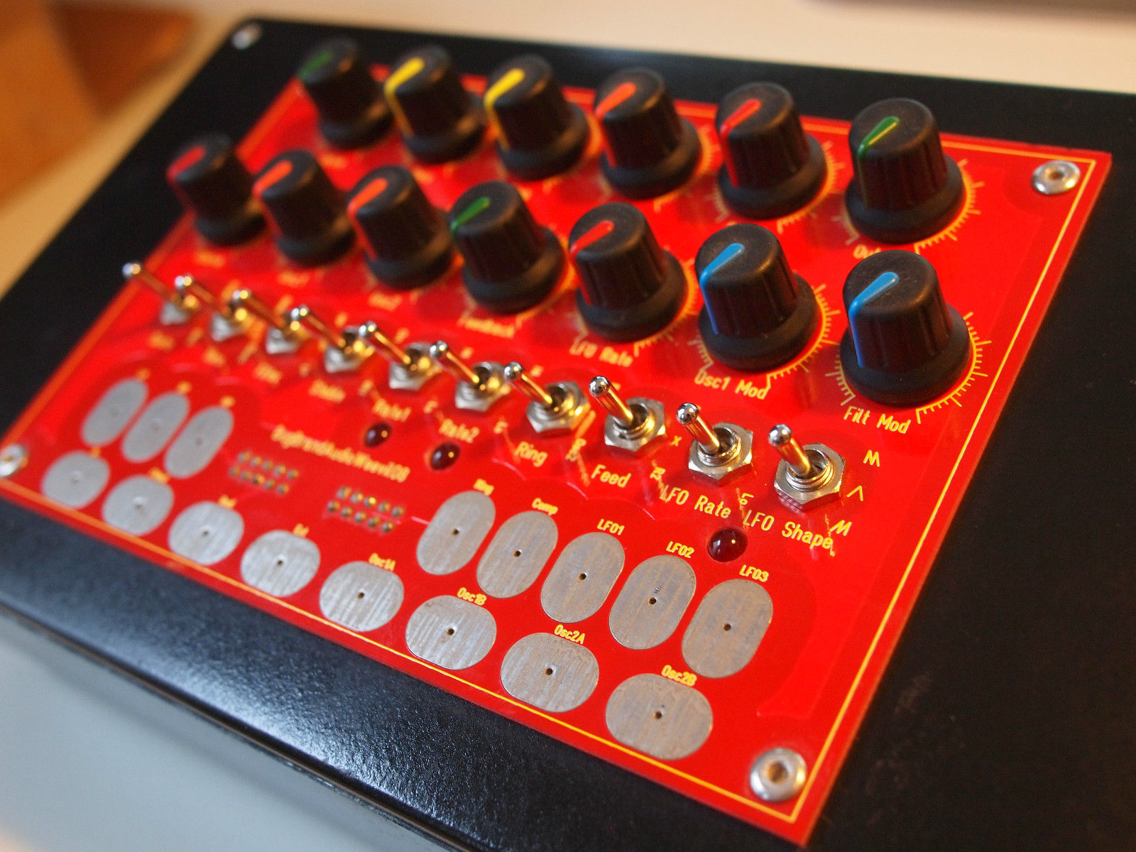 MATRIXSYNTH: Rare BugBrand AudioWeevil08 Analogue Synth Noise Generator