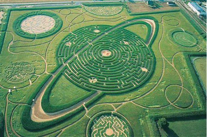 Reignac-sur-Indre Maze, Labirin Alam di Prancis Reignac-sur-Indre Maze, Labirin Alam di Prancis