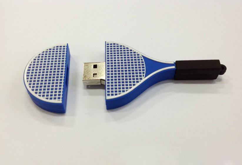 Tennis racket Usb flash disk custom sports event