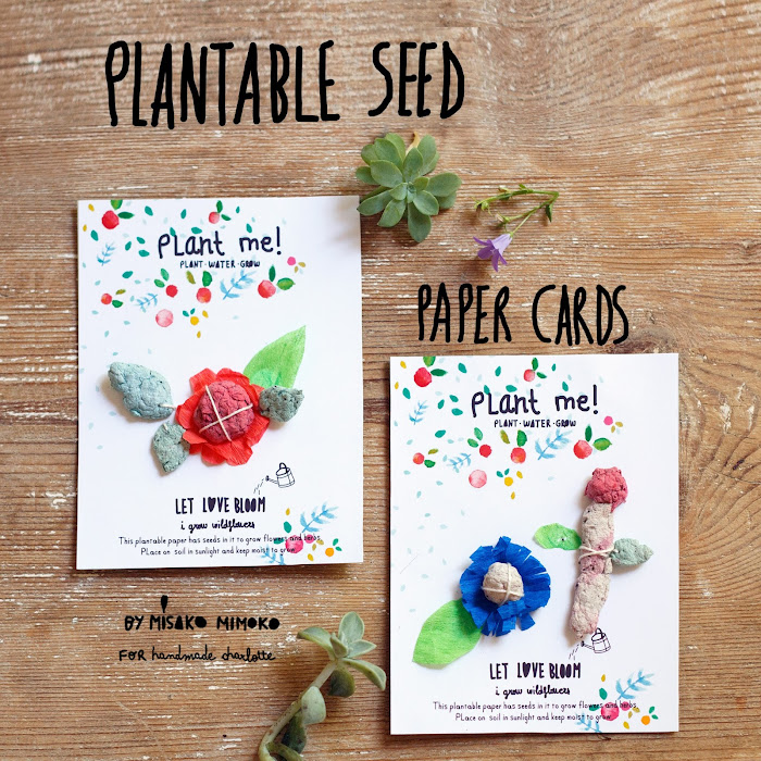 misako mimoko DIY Plantable Seed Paper Cards