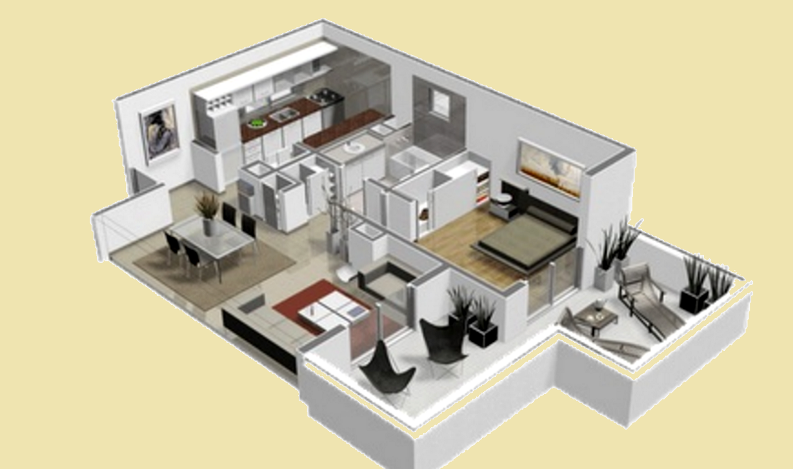 Simple Open Floor Plan House Plans