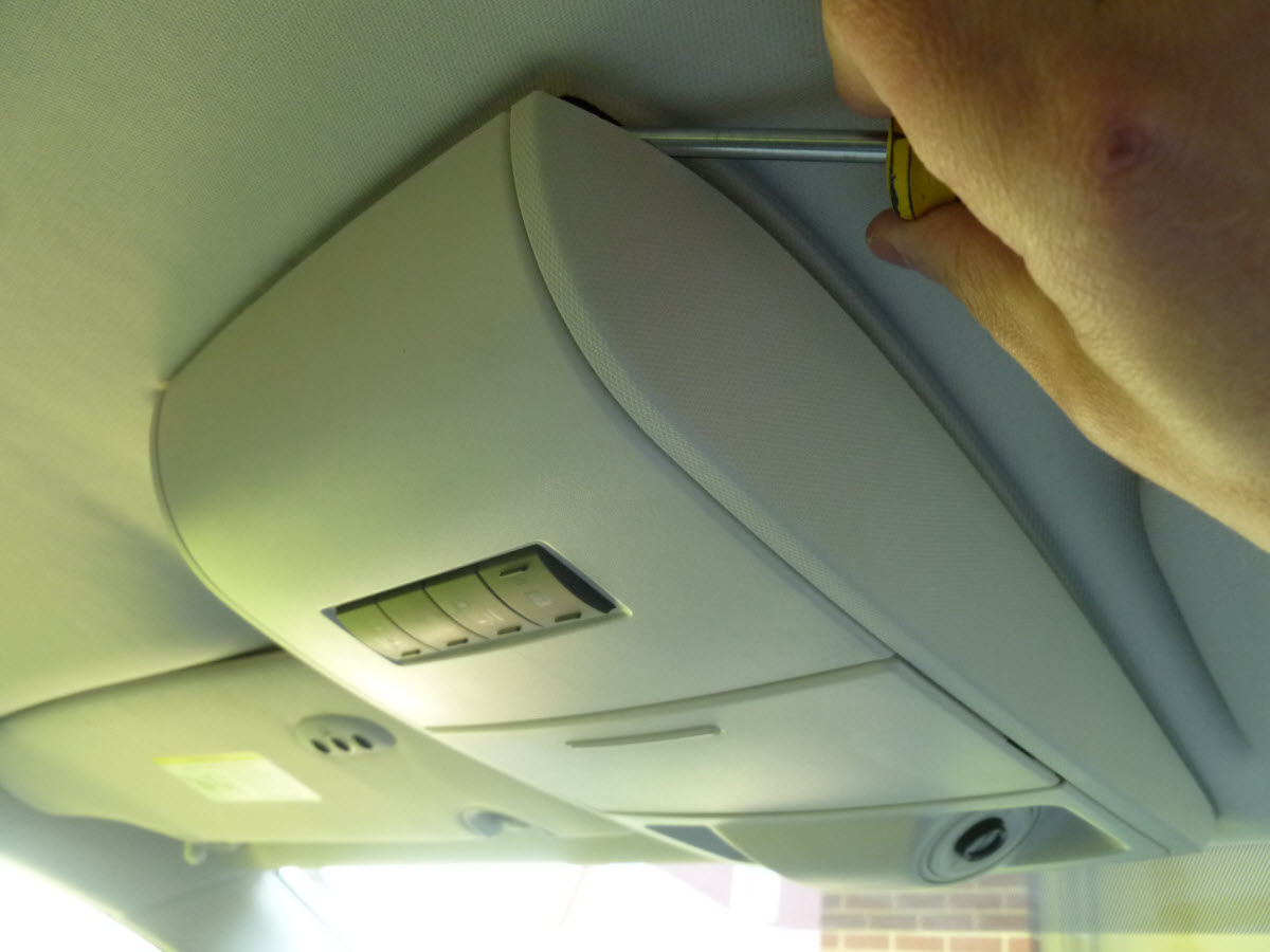 Three Things Very Dull Indeed: How to replace an LED reading light in a