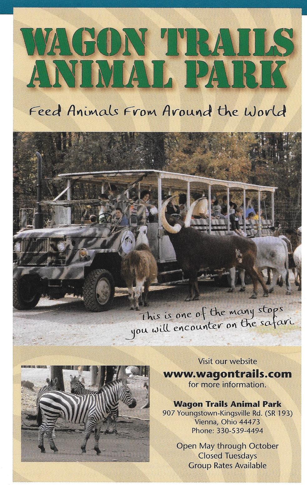 Kidding Around Wagon Trails Safari Adventure in Vienna, Ohio