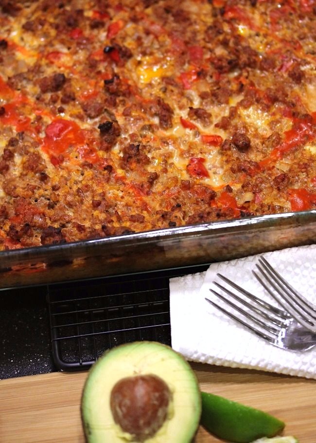Just Jessie B Beef Enchilada Bake Paleo, Keto, Whole30