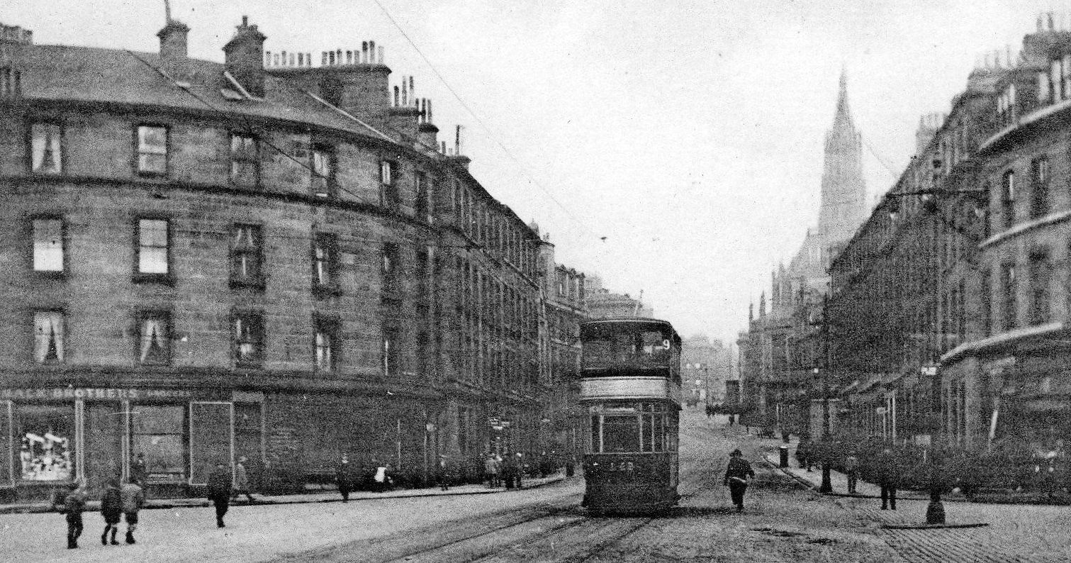 Tour Scotland Old Photograph Broughton Street Edinburgh Scotland