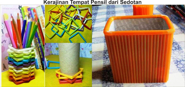 18 Ide Kreasi Kerajinan Tangan Dari Sedotan Yang Mudah Dibuat Seni