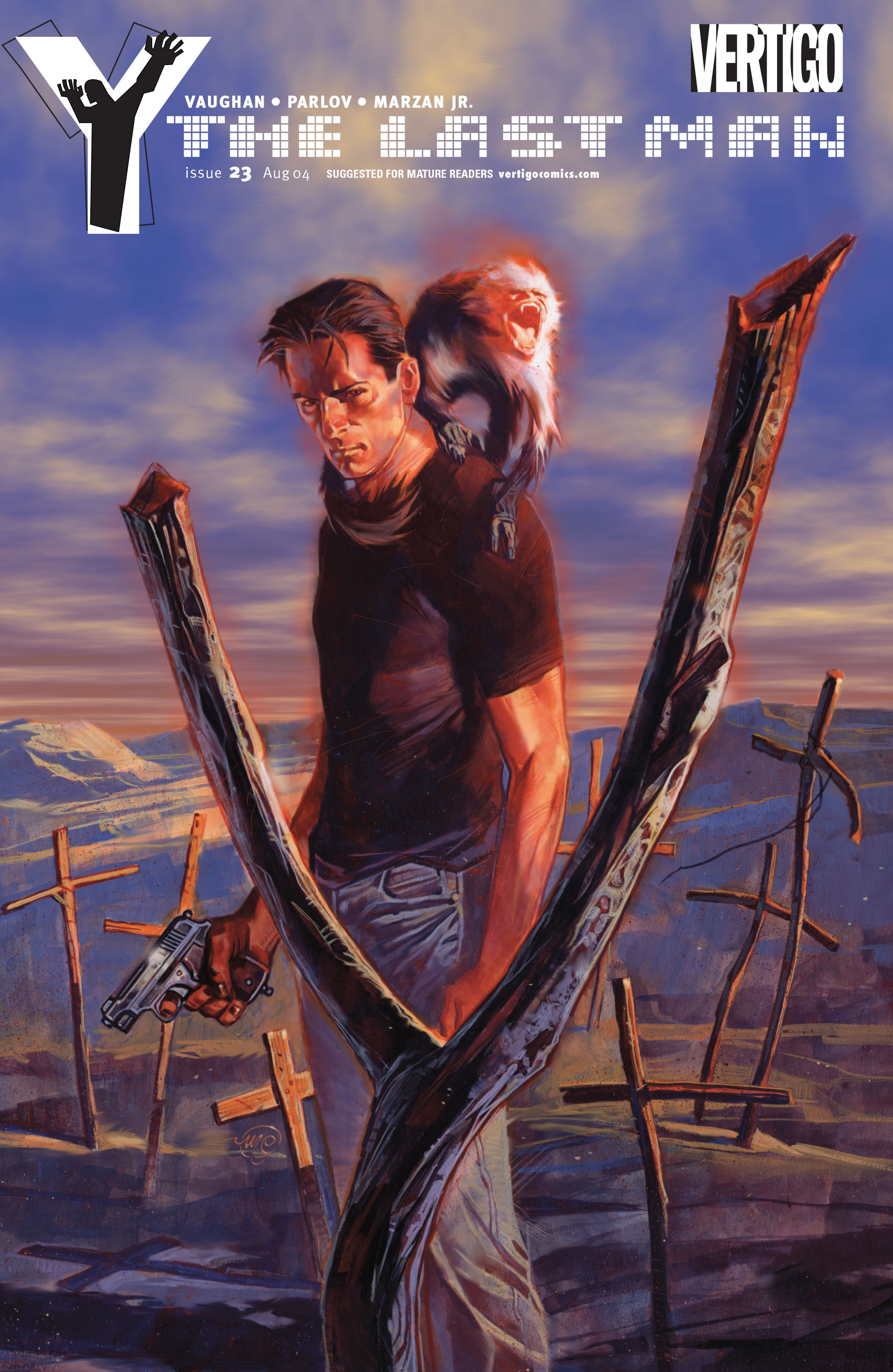 Read online Y: The Last Man (2002) comic -  Issue #23 - 1
