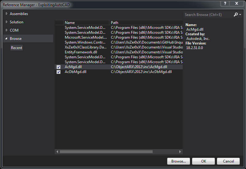 Exploiting AutoCAD: 2015