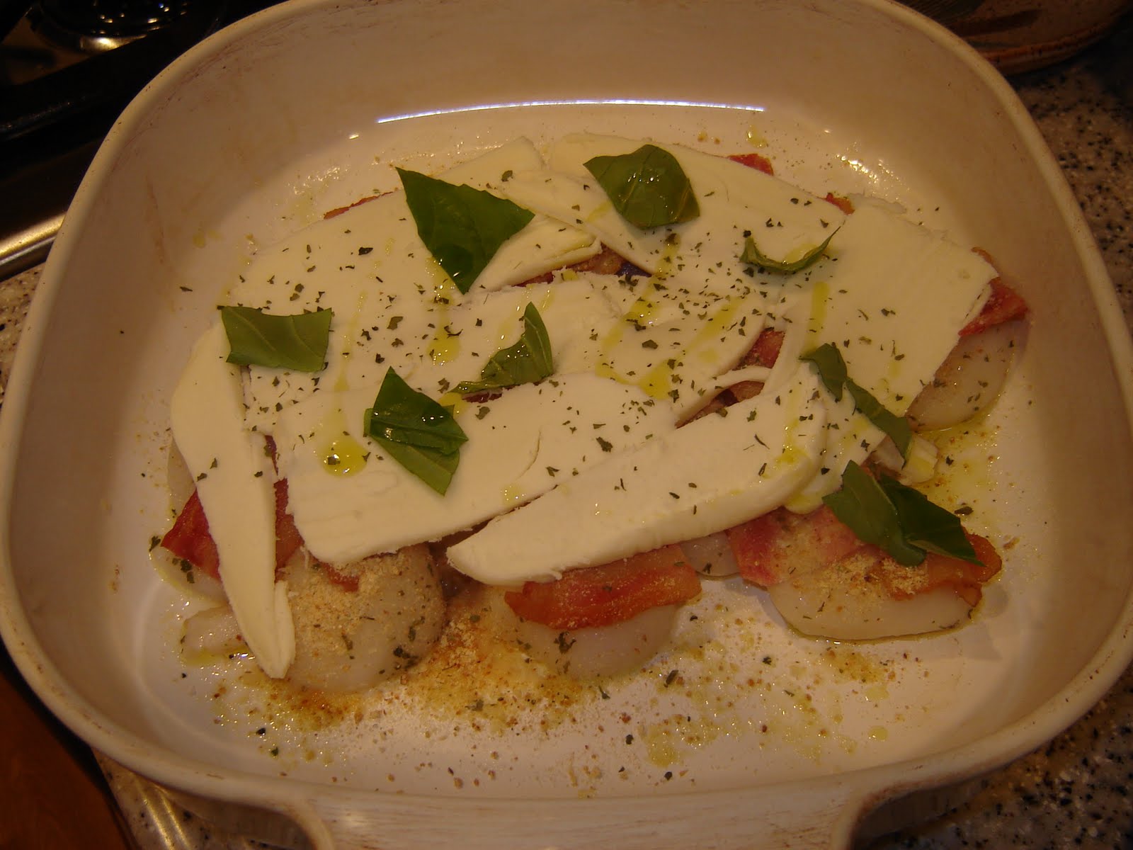 Cucina Scallops Casino