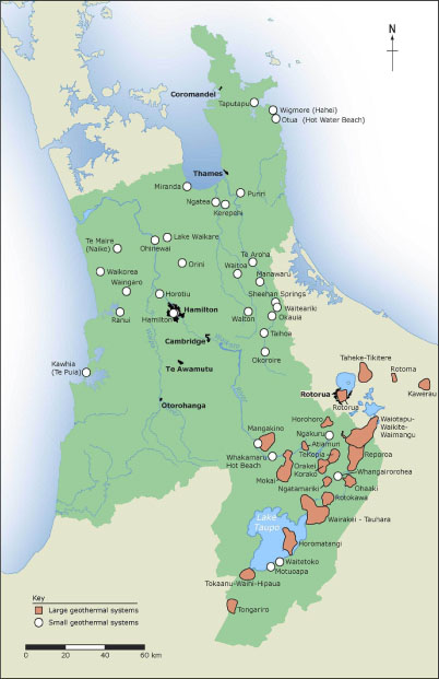 Hamilton-Waikato Map Regional City