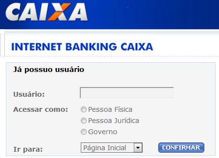 Internet Banking Caixa