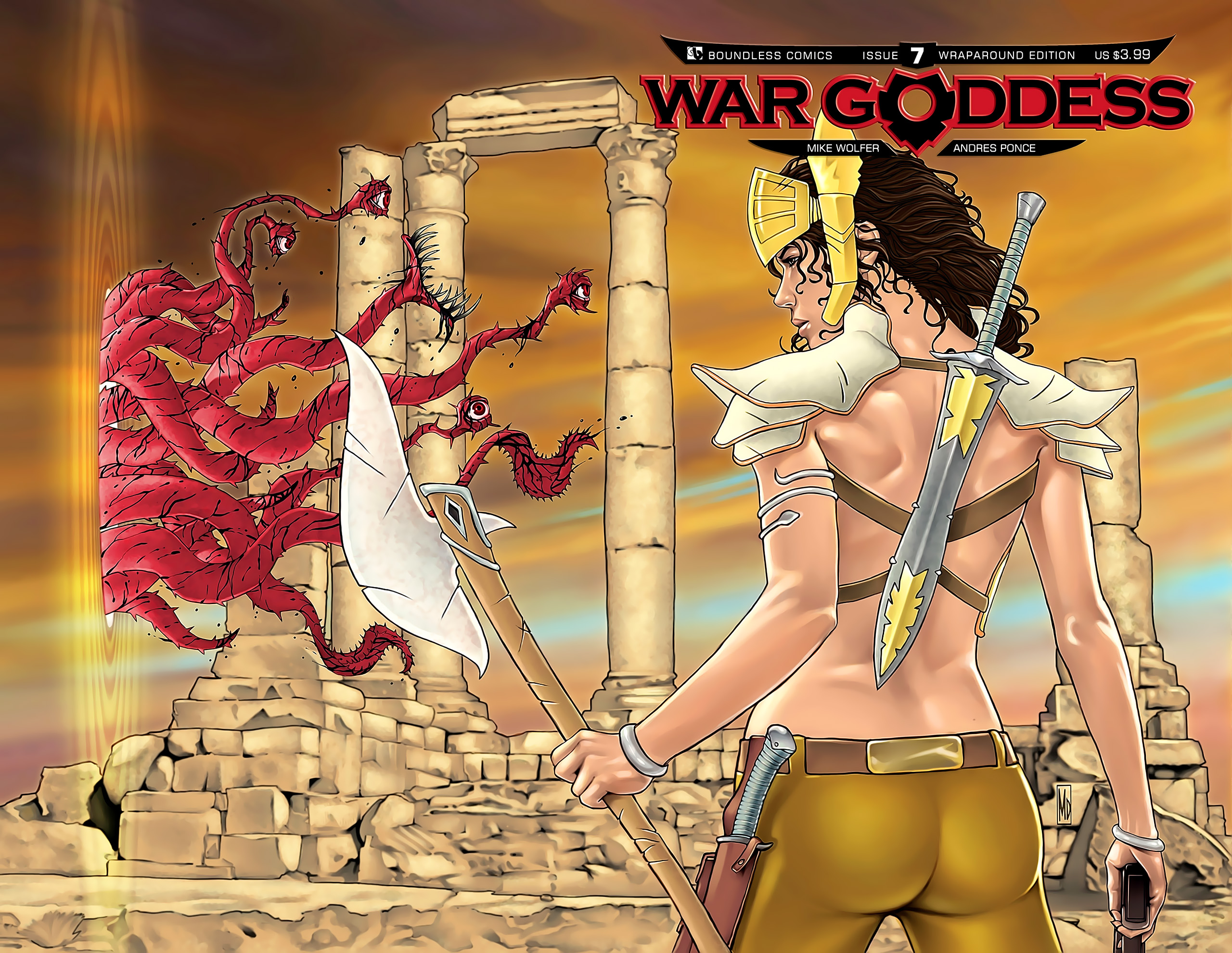 Read online War Goddess comic -  Issue #7 - 4