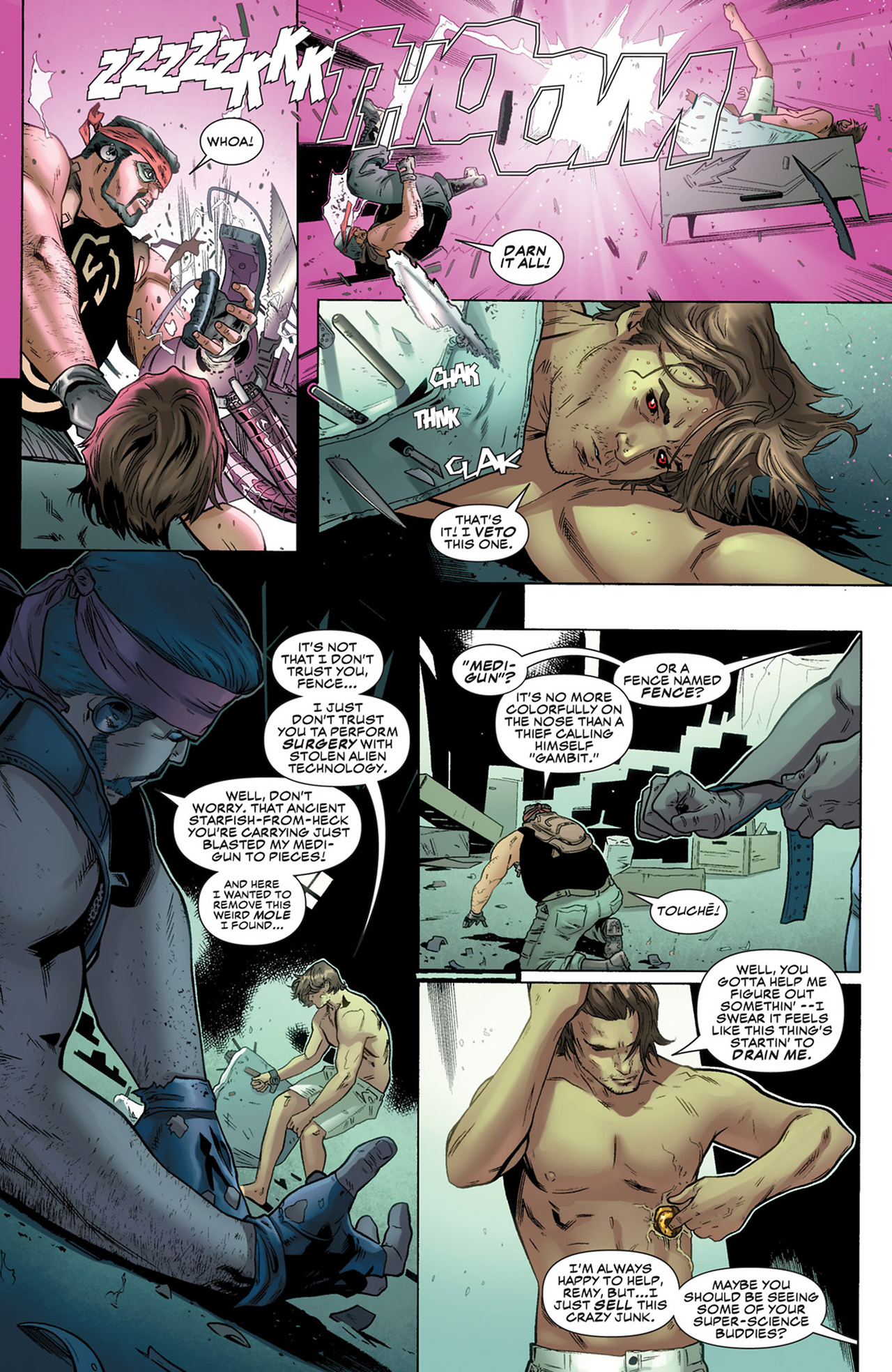 Read online Gambit (2012) comic -  Issue #2 - 5