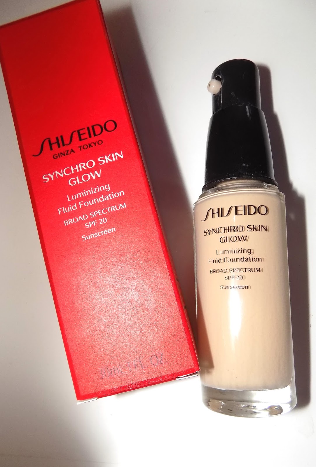 Shiseido foundation synchro skin