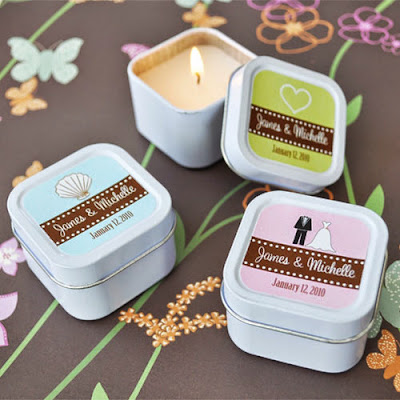 Wedding Candle Favors Wedding Candle Favors