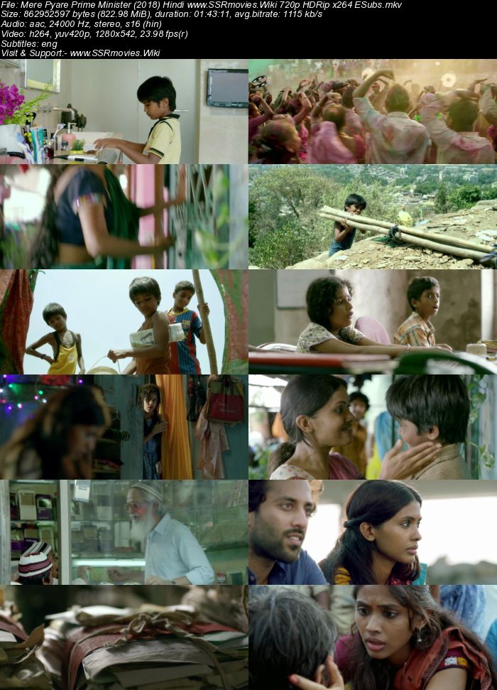 Mere Pyare Prime Minister (2018) Hindi 720p HDRip x264 ESubs Movie Download