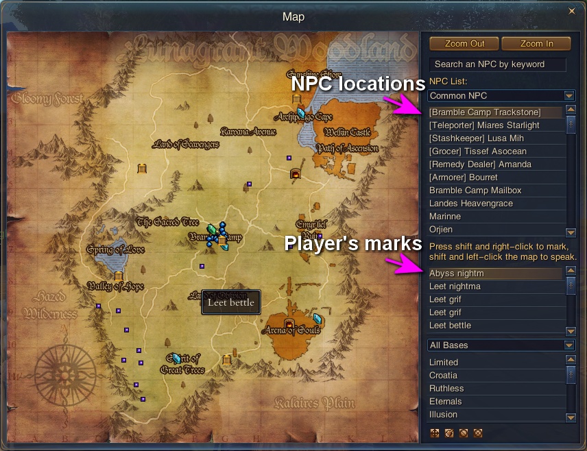 Карта ресурсов форсакен ворлд