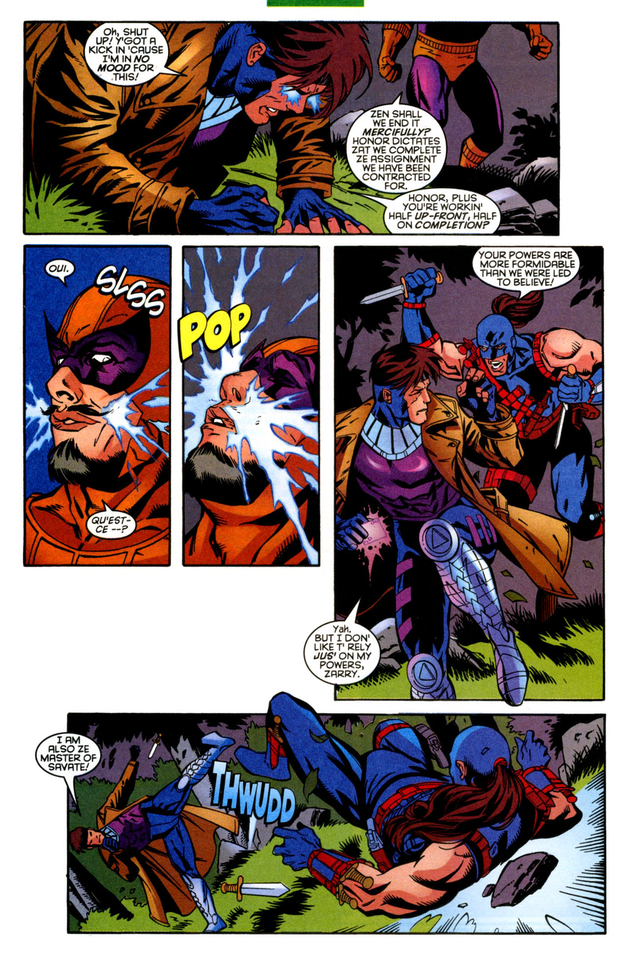 Read online Gambit (1999) comic -  Issue #16 - 18