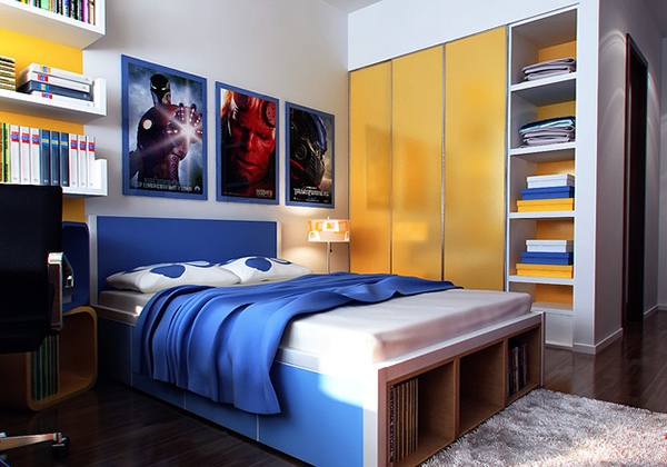 Lemari Pakaian Warna- Warni untuk Kamar Tidur Modern Dengan PenataanYang Simpel Lemari pakaian merupakan bagian tak terpisahkan dari Lemari Pakaian Warna- Warni untuk Kamar Tidur Modern Dengan PenataanYang Simpel