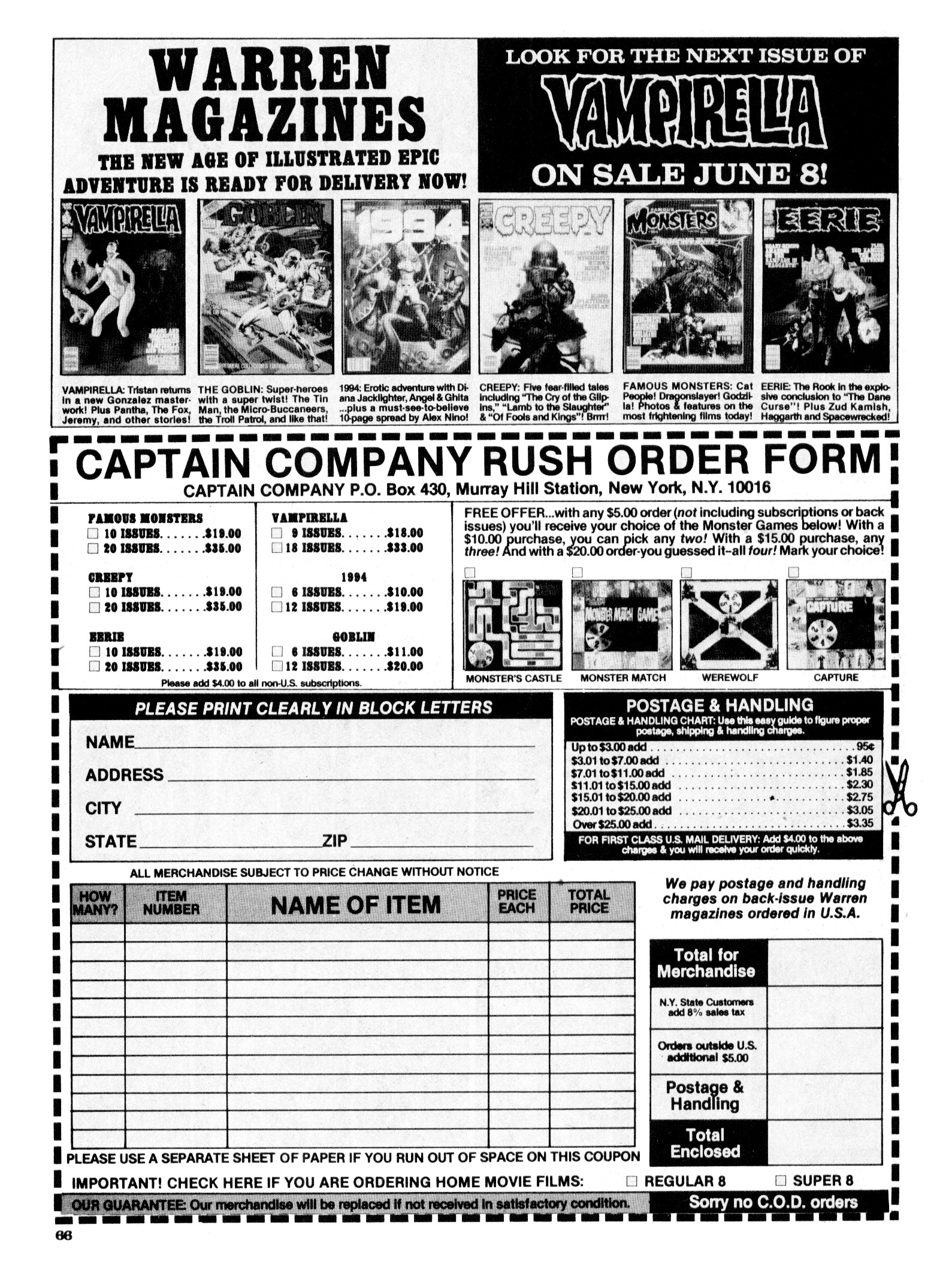 Read online Vampirella (1969) comic -  Issue #106 - 66