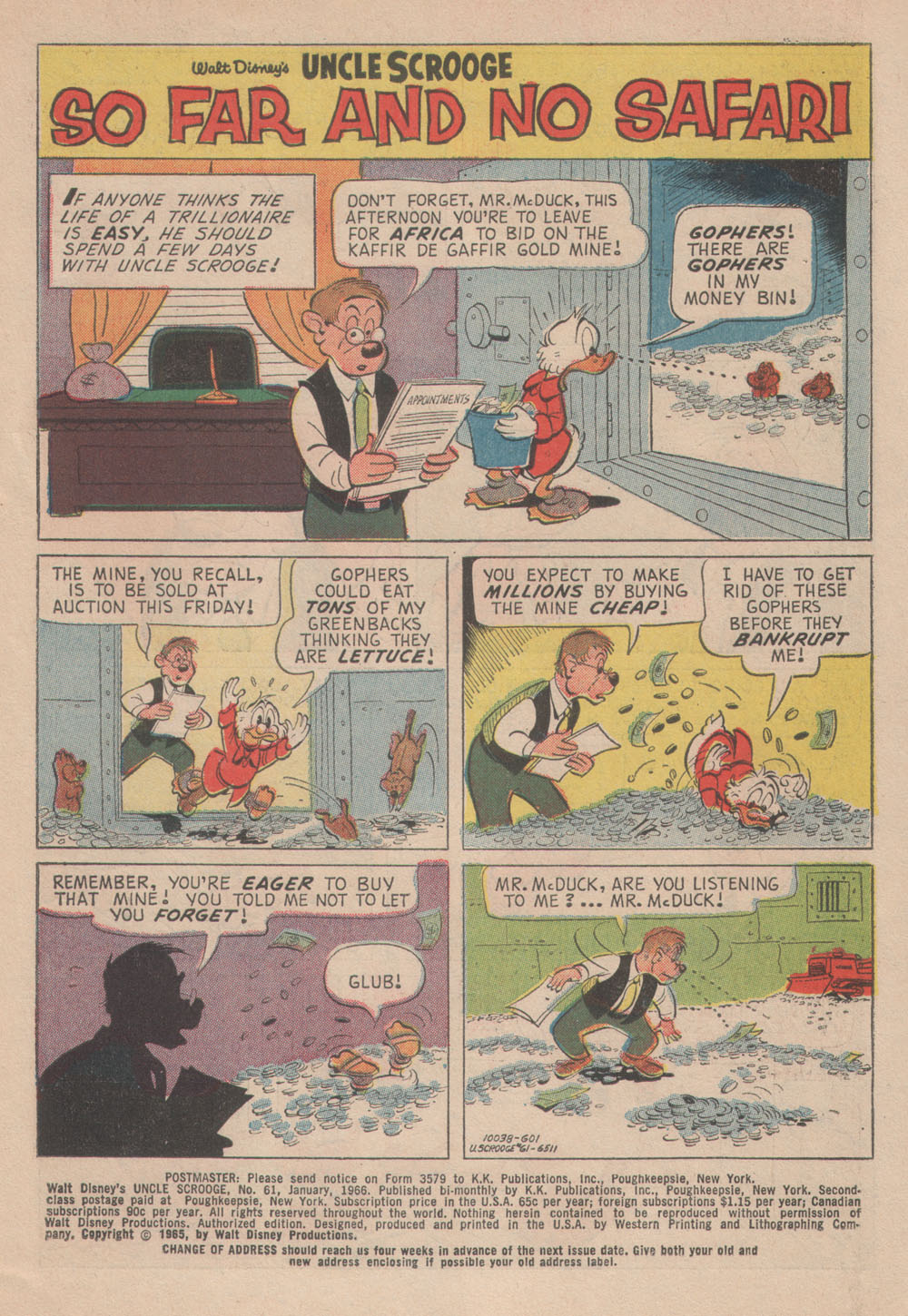 Read online Uncle Scrooge (1953) comic -  Issue #61 - 3
